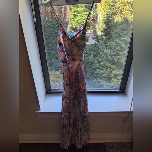 Blythe Dress in Coral Multi ASTR the Label - Picture 9 of 10